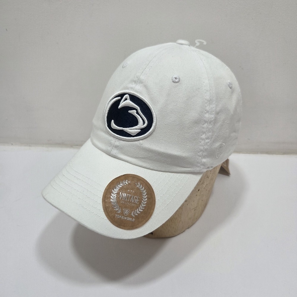 White Penn State Nittany Lions Vintage Adjustable Hat Top Of The World